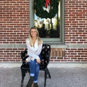 White long sleeve body suit